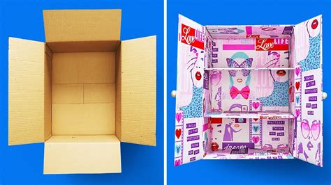 29 Cardboard Boxes Crafts Youtube