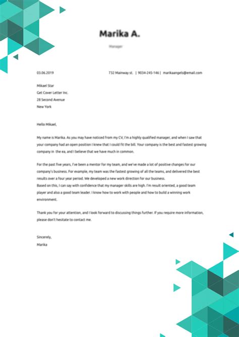 11 Graphic Design Cover Letters Cover Letter Example Cover Letter