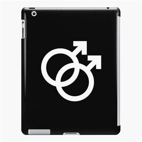Mlm Interlocking Symbols In White Ipad Case And Skin For Sale By