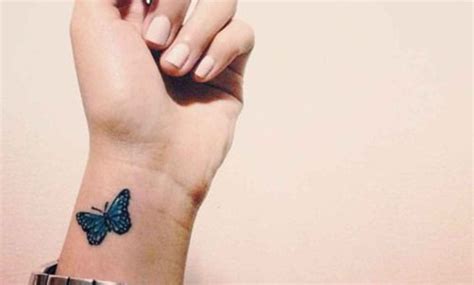 Tatuajes De Mariposas En La Muñeca Ejemplos Y Significado