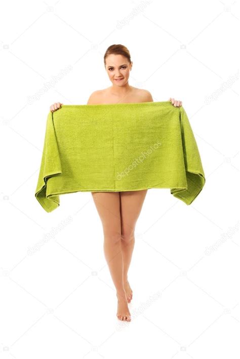 Spa Woman Covering Herself With A Towel Stock Photo By Piotr Marcinski