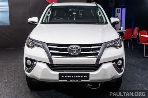 The new 2016 toyota fortuner has been launched in india with both petrol and diesel powertrains. 2016 Toyota Fortuner launched in Malaysia - two variants ...