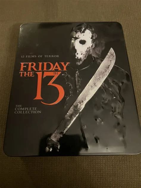 Friday The 13th The Complete Collection Blu Ray Tin Case Incomplete