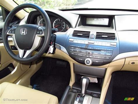 Ivory Interior 2011 Honda Accord Ex L V6 Coupe Photo 49447093