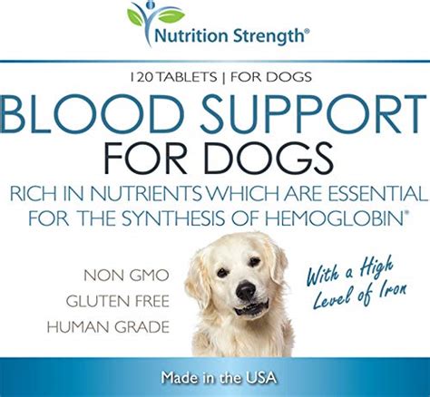 Nutrition Strength Blood Support For Dogs Supplement For Anemia In