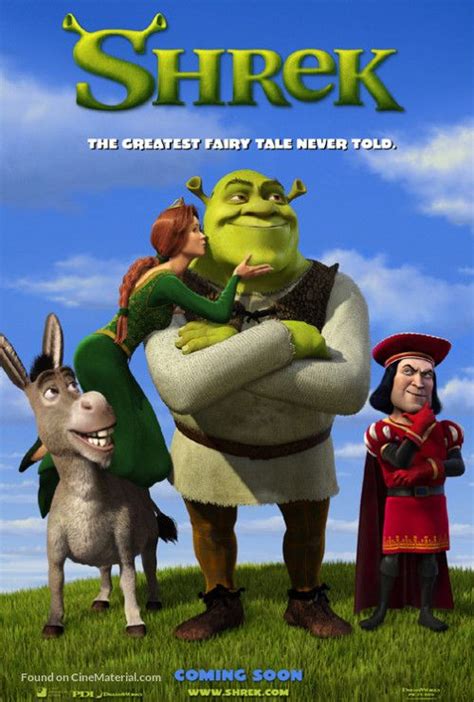 Shrekmovieposter Animated Movie Posters Shrek Kids Movies