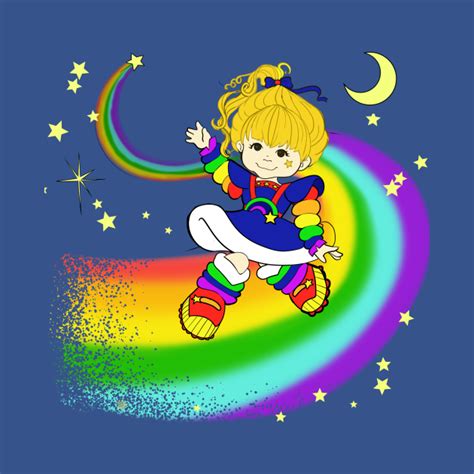 Retro Rainbow Brite Rainbow Brite T Shirt Teepublic