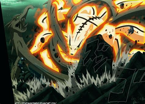 Naruto Nine Tailed Beast Wallpapers Wallpaper Cave