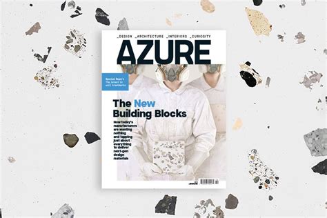Out Now Azures Products And Materials Issue Azure Magazine Azure