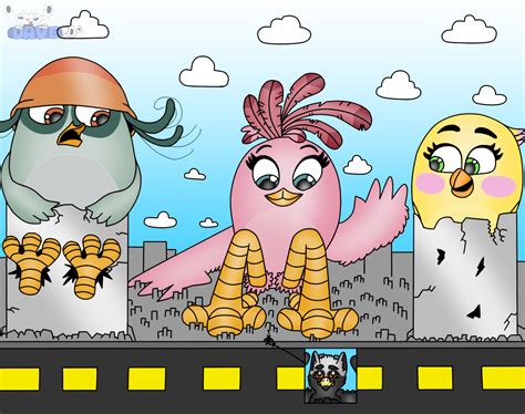 Macro Angry Birds Stella Willow And Poppy By Soraxel On Deviantart