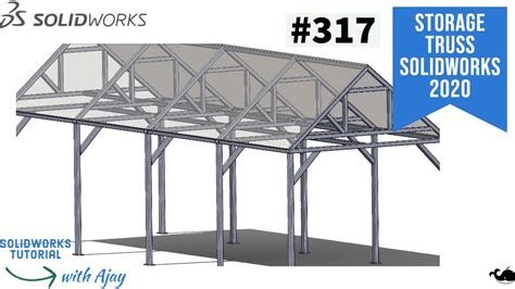 Storage Truss Solidworks 2020 317 Design With Ajay Solidworks