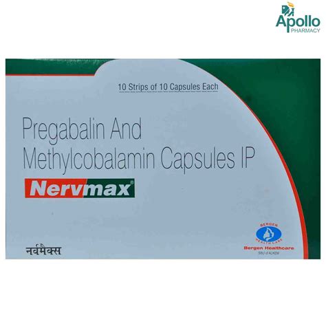 Nervmax Capsule Uses Side Effects Price Apollo Pharmacy