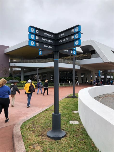 PHOTOS: New Directional Signage Installed; Temporary Second Park Exit ...