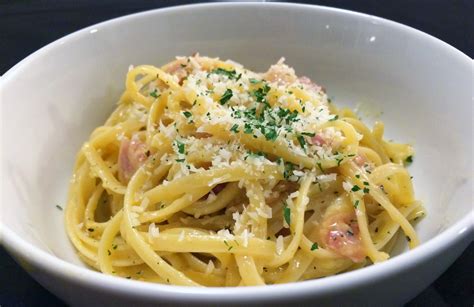 Linguine Carbonara Meal For The Busy