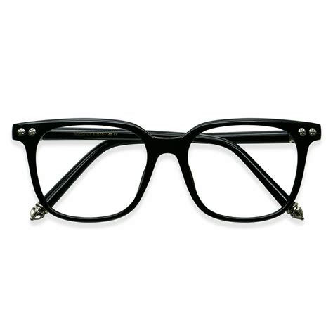 K9023 Square Black Eyeglasses Frames Leoptique