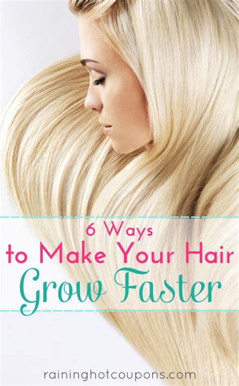 Be as gentle as possible, since your weave can tangle easily while shampooing. 6 Ways To Make Your Hair Grow Faster | Trusper