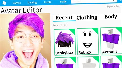 Making Lankybox A Roblox Account Youtube