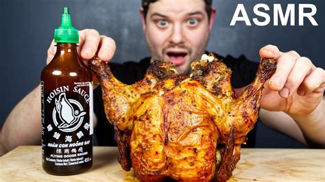 Asmr Whole Rotisserie Chicken Mukbang Savage Eating Sounds Dave Kay