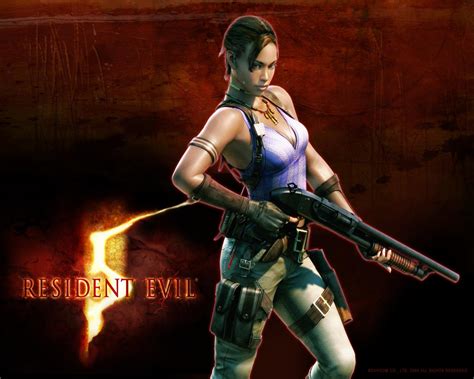 Nenas 3D Sheva Alomar Resident Evil 5 2009