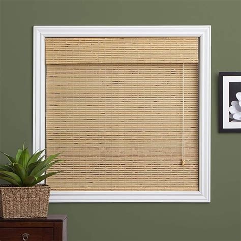 Petite Roman Bamboo Shades 74 Inch Long Home Decor Blinds