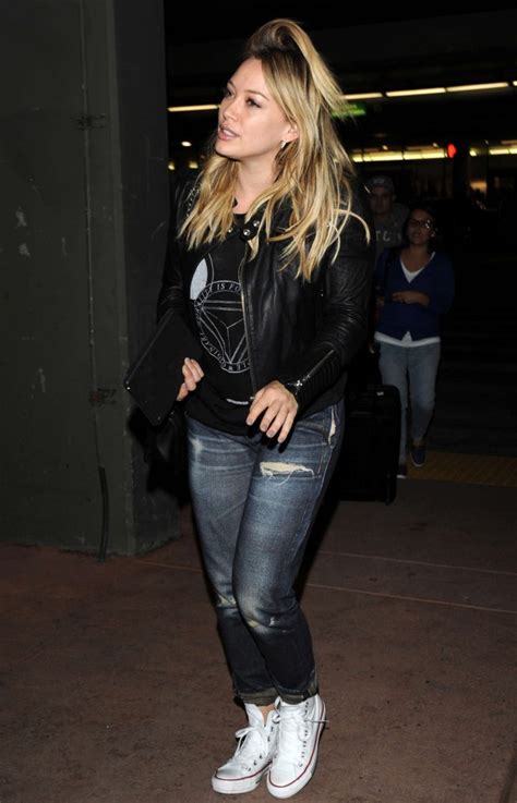 Hilary Duff In Tight Ripped Jeans Gotceleb Hot Sex Picture