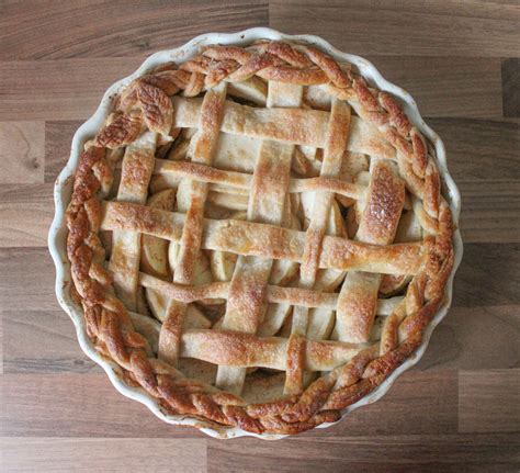 Lattice Apple Pie Baker Jo