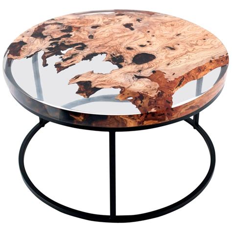 A wide range of colorants. Zeytin 90 Epoxy Resin Coffee Table at 1stDibs
