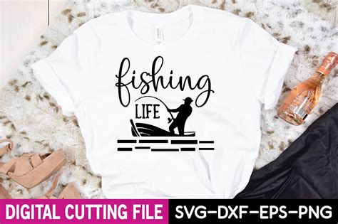 Fishing Life Svg Graphic By Selinab157 Creative Fabrica