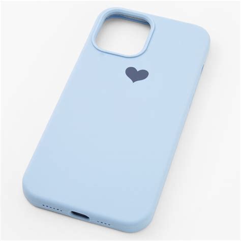 Baby Blue Heart Phone Case Fits Iphone 12 Pro Max Claires Us