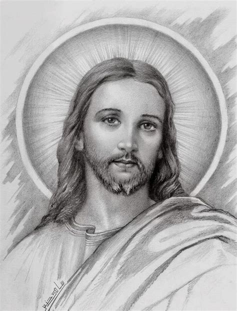 Dibujos Del Rostro De Jesus