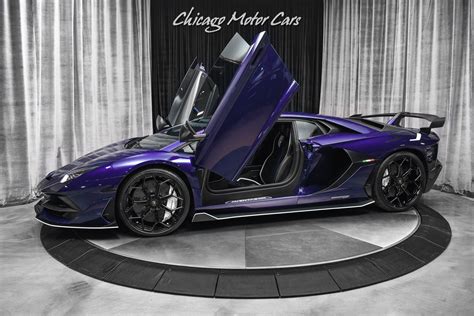 Used 2019 Lamborghini Aventador Lp 770 4 Svj Coupe Rare Viola Aletheia