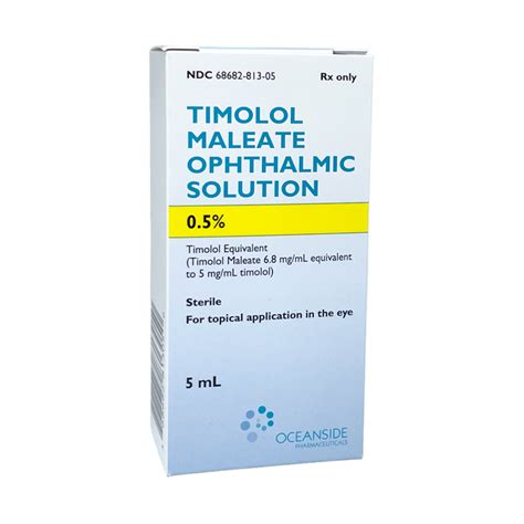 Timolol Maleate 05 Ophthalmic Solution