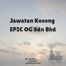 (oi) was positioned to provide innovative online business solutions to help their clients to breakthrough and to stay ahead in the competitive online world. Jawatan Kosong EPIC OG Sdn Bhd