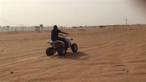 Saudi Arabia Desert Quad Bike Ride Youtube