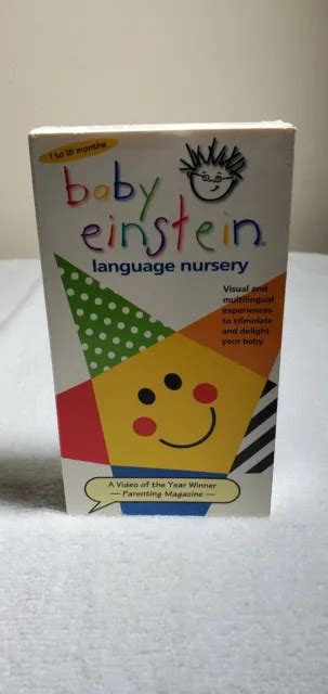 Baby Einstein Language Nursery Vhs 2000 2797 Picclick