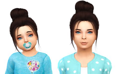 Fabienne Sims4cc Sims4customcontent Sims Hair Sims 4 Toddler Sims