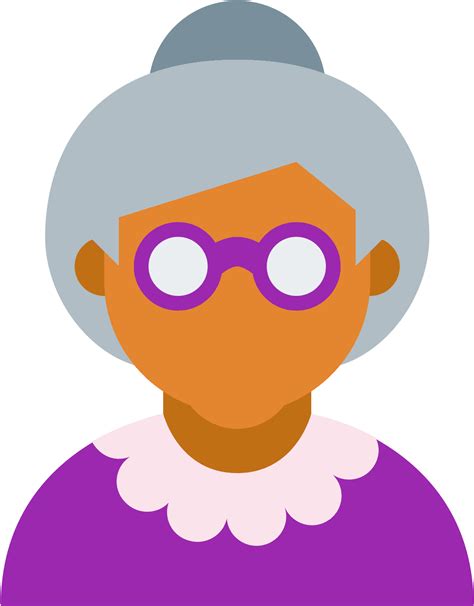Grandparents Clipart Old Age Home Old Lady Icon Png Transparent Png