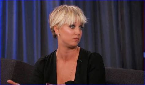 Chatter Busy Kaley Cuoco Talks Hacked Nude Photos On Jimmy Kimmel