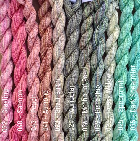 Hand Dyed Embroidery Thread 6 Stranded Cotton Cross Stitch Thread