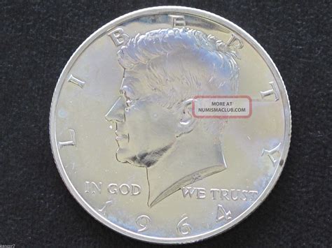 1964 P Kennedy Half Dollar 90 Silver Proof Coin D4746