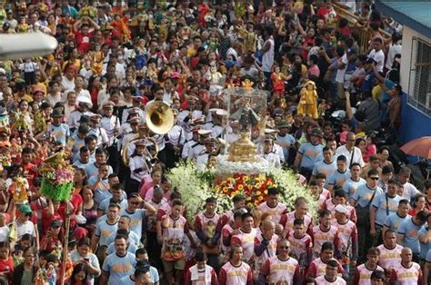 Devotees Hold Procession Of Sto Niño De Tondo Image On Eve Of Feast