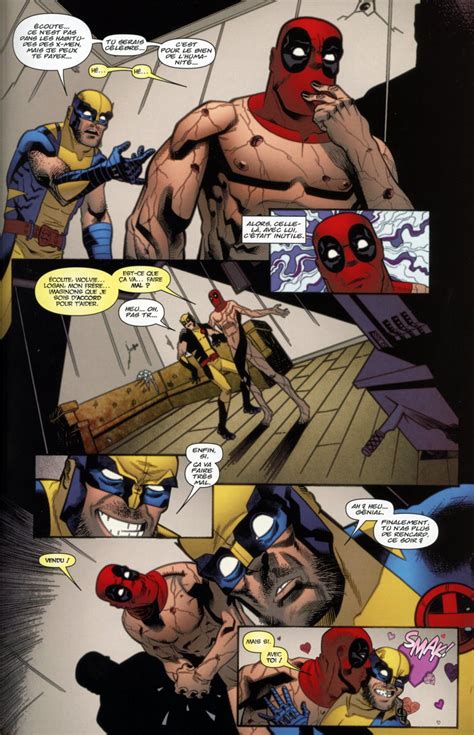 Comics Wolverine Vs Deadpool Le Loup Sort Du Bois