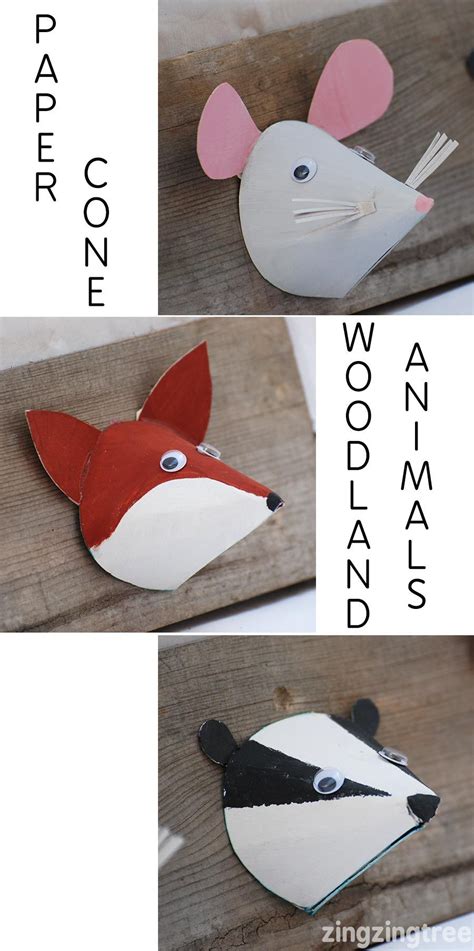 Cute Autumnal Woodland Animal Craft Animal Crafts Fox Crafts Crafts