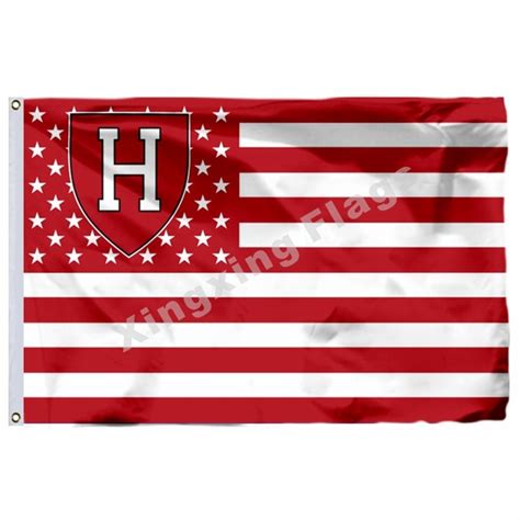Harvard Crimson Nation Flag 3ft X 5ft Polyester Ncaa Banner Flying Size