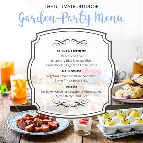 Summer Dinner Party Menu Ideas Recipes Carte