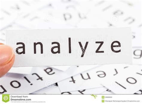 Synonyms for analyse include resolve, separate, dissect, divide, assay, consider, decompose, disintegrate, dissolve and reduce. Analyze closeup stock photo. Image of analyze, concept ...