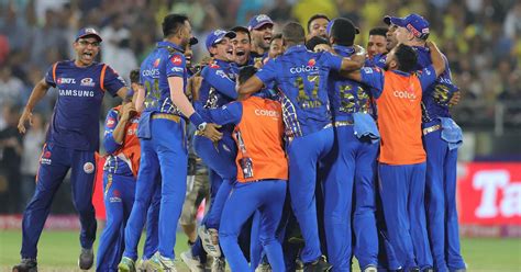 Ipl 2019 Final Mi Vs Csk As It Happened Record 4th Title For Mi As