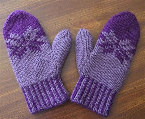 Double Knit Fair Isle Mittens Craftsy Knitted Mittens Pattern