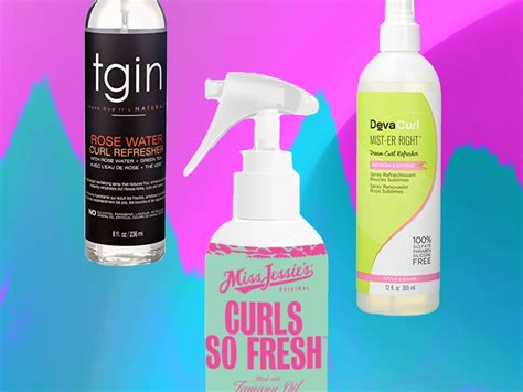 9 Curl Refresher Sprays For Second Third And Fourth Day Hair