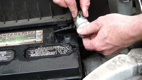 How To Clean Car Battery Terminals Youtube